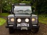 USED 2007 57 LAND ROVER DEFENDER 2.4 110 XS STATION WAGON 5d 122 BHP UTILITY // 1 PRIVATE OWNER // EXCELLENT SERVICE HISTORY FRONT WARNE 3.5 TON WINCH//FULL BULL BAR//SPOT LIGHTS//LIGHT GRILLS ALL ROUND//UNDER BODY ARMOUR//UNDER SEAL PROTECTED//UPGRADED HEAVY JUTY SPRINGS AND SHOCK ABSORBERS//SNORKEL//FULL ROOF RACK//LADDER//REAR HALLIGAN  SPOT LIGHT//MANTEC STORAGE UNITS//DOG GUARD//PLASTIC REAR TRAY AND OVER COVERS ON ALL THE SEATS//MANTEC HOLDER FOR SPARE WHEEL//ALPINE STEREO ///// AND ALL USUAL  XS SPEC. HEATED SEATS. AIRCON. ALLOYS. SIDE STEPS. ALLOY CHECKERING ON WINGS//DOORS.   ONLY USED ONCE AWEEK FOR STALKING