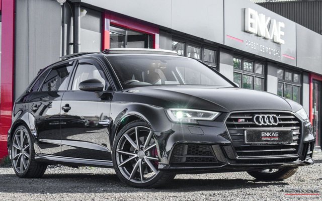 2018 18 Audi S3 2.0 S3 SPORTBACK TFSI QUATTRO BLACK EDITION 5d 306 BHP