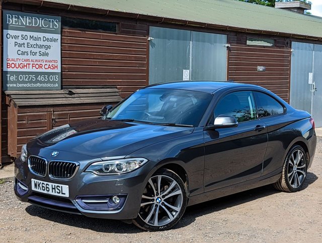 2016 66 BMW 2 Series 2.0 220D SPORT 2d 188 BHP
