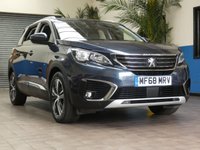 USED 2018 68 PEUGEOT 5008 1.5 BLUEHDI S/S ALLURE 5d 129 BHP 7 SEATS SAT NAV PART LEATHER REAR CAMERA VATQ