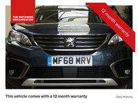USED 2018 68 PEUGEOT 5008 1.5 BLUEHDI S/S ALLURE 5d 129 BHP 7 SEATS SAT NAV PART LEATHER REAR CAMERA VATQ