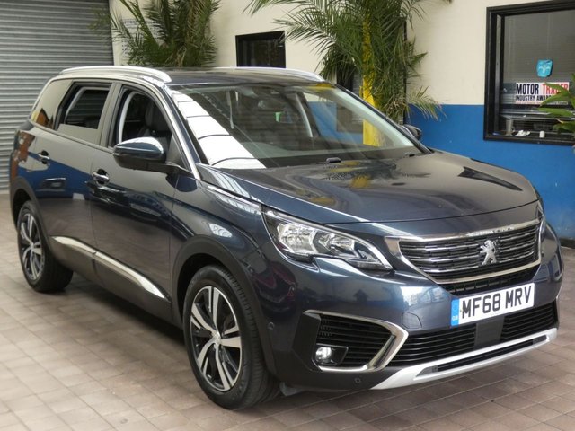 2018 68 Peugeot 5008 1.5 BLUEHDI S/S ALLURE 5d 129 BHP