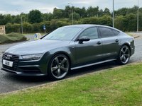 USED 2017 67 AUDI A7 3.0 SPORTBACK TDI QUATTRO BLACK EDITION 5d 215 BHP Satellite Navigation 4WD DAB