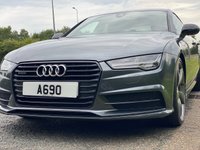 USED 2017 67 AUDI A7 3.0 SPORTBACK TDI QUATTRO BLACK EDITION 5d 215 BHP Satellite Navigation 4WD DAB