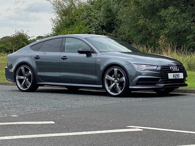 2017 67 Audi A7 3.0 SPORTBACK TDI QUATTRO BLACK EDITION 5d 215 BHP