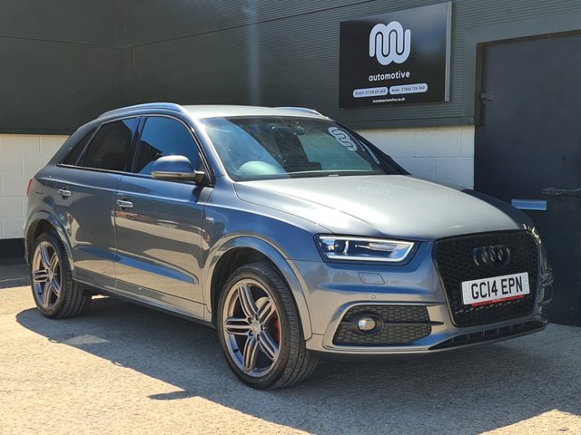 2014 14 Audi Q3 2.0 TDI QUATTRO S LINE PLUS 5d 177 BHP