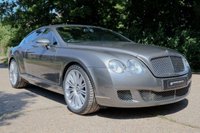 USED 2009 09 BENTLEY CONTINENTAL GT SPEED 6.0 GT SPEED 2d 601 BHP GREAT HISTORY, MULLINER SPEC, GT SPEED, 600 BHP, 202 MPH
