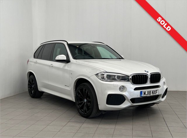 2018 18 BMW X5 3.0 XDRIVE30D M SPORT 5d 255 BHP