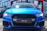 USED 2017 67 AUDI RS3 2.5 RS 3 QUATTRO 5d 395 BHP PAN ROOF+&pound;7K W/OF UPGRADES+ARA BLUE