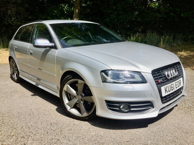 2011 61 Audi A3 2.0 S3 SPORTBACK TFSI QUATTRO BLACK EDITION 5d 261 BHP''FULL AUDI MAIN DEALER SERVICE HISTORY//HALDEX SERVICE AND CAMBELT/WATERPUMP DONE//FULL HEATED LEATHER SEATS//GREAT CONDITION THROUGHOUT 