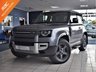 USED 2021 21 LAND ROVER DEFENDER 90 3.0 D200 MHEV S SUV 3Dr Diesel Auto 4WD Euro 6 200ps BLACK STYLING PACK LR WARRANTY+360 CAM+APPLE/CAR