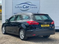 USED 2015 15 FORD FOCUS 1.6 ZETEC TDCI 5d 114 BHP www.suffolkcarcentre.co.uk - Located at Lowestoft
