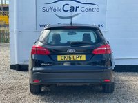 USED 2015 15 FORD FOCUS 1.6 ZETEC TDCI 5d 114 BHP www.suffolkcarcentre.co.uk - Located at Lowestoft