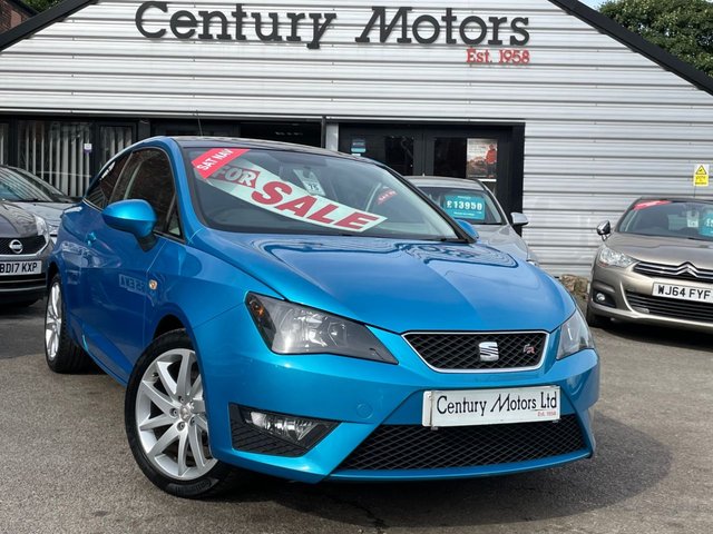 2013 63 Seat Ibiza 1.2 TSi FR SportsCoupe 3dr - GLASS ROOF