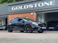 USED 2017 17 MERCEDES-BENZ GLA-CLASS 2.0L AMG GLA 45 4MATIC YELLOW NIGHT EDITION 5d 375 BHP HIGH SPECIFICATION