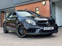 USED 2017 17 MERCEDES-BENZ GLA-CLASS 2.0L AMG GLA 45 4MATIC YELLOW NIGHT EDITION 5d 375 BHP HIGH SPECIFICATION