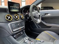 USED 2017 17 MERCEDES-BENZ GLA-CLASS 2.0L AMG GLA 45 4MATIC YELLOW NIGHT EDITION 5d 375 BHP HIGH SPECIFICATION