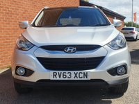 USED 2013 63 HYUNDAI IX35 2.0 PREMIUM CRDI 4WD 5d 181 BHP HEATED FULL BLACK LEATHER - TWIN SUNROOFS - SAT NAV - REVERSE CAMERA