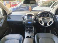 USED 2013 63 HYUNDAI IX35 2.0 PREMIUM CRDI 4WD 5d 181 BHP HEATED FULL BLACK LEATHER - TWIN SUNROOFS - SAT NAV - REVERSE CAMERA