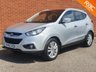 USED 2013 63 HYUNDAI IX35 2.0 PREMIUM CRDI 4WD 5d 181 BHP HEATED FULL BLACK LEATHER - TWIN SUNROOFS - SAT NAV - REVERSE CAMERA