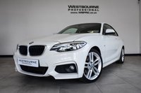 USED 2015 65 BMW 2 SERIES 2.0 220D M SPORT 2d 188 BHP Sat Nav, Parking Sensors, DAB