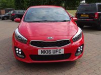 USED 2016 16 KIA CEED 1.6 CRDI GT-LINE  .....SAT NAV...............Mega Spec !!