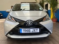 USED 2016 16 TOYOTA AYGO 1.0 VVT-I X-PLAY 5d 69 BHP &pound;0 ROAD TAX CAZ ULEZ COMPLIANT AIR CON PARKING SENSORS. Vehicle just been serviced at Toyota on 27/07/2022