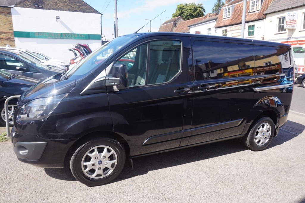 USED 2014 64 FORD TRANSIT CUSTOM 2.2L 270 LIMITED LR P/V 0d 124 BHP JUST ARRIVED/NO VAT!!!