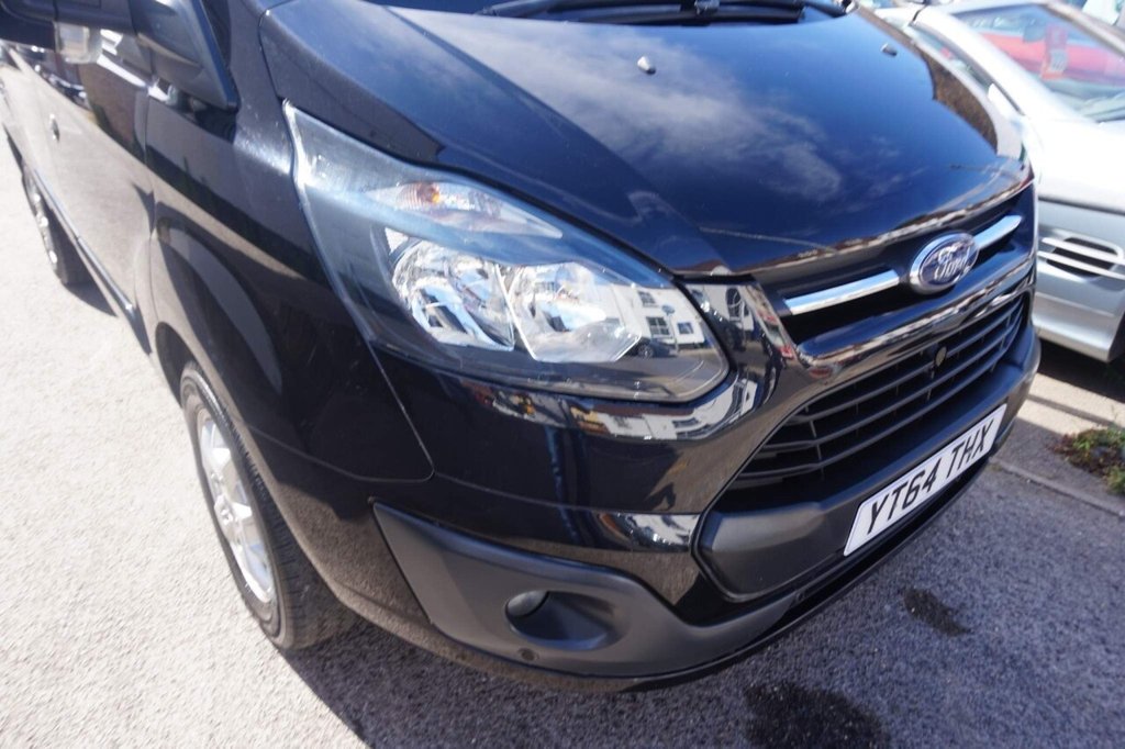 USED 2014 64 FORD TRANSIT CUSTOM 2.2L 270 LIMITED LR P/V 0d 124 BHP JUST ARRIVED/NO VAT!!!