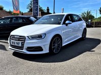 USED 2016 16 AUDI A3 2.0 S3 SPORTBACK QUATTRO NAV 5d 296 BHP ONE OWNER | FULL AUDI HISTORY