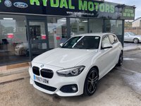 USED 2017 67 BMW 1 SERIES 2.0 118D M SPORT SHADOW EDITION 5d 147 BHP +  BLACK ALCANTARA  + BLUETOOTH + FULL SERVICE HISTORY + SATELLITE  NAVIGATION +