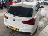USED 2017 67 BMW 1 SERIES 2.0 118D M SPORT SHADOW EDITION 5d 147 BHP +  BLACK ALCANTARA  + BLUETOOTH + FULL SERVICE HISTORY + SATELLITE  NAVIGATION +