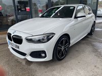 USED 2017 67 BMW 1 SERIES 2.0 118D M SPORT SHADOW EDITION 5d 147 BHP +  BLACK ALCANTARA  + BLUETOOTH + FULL SERVICE HISTORY + SATELLITE  NAVIGATION +