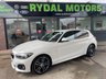 USED 2017 67 BMW 1 SERIES 2.0 118D M SPORT SHADOW EDITION 5d 147 BHP +  BLACK ALCANTARA  + BLUETOOTH + FULL SERVICE HISTORY + SATELLITE  NAVIGATION +
