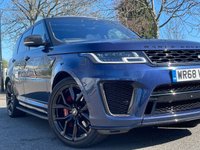 USED 2018 17 LAND ROVER RANGE ROVER SPORT 5.0 SVR 5d 567 BHP 