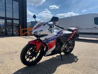 USED 2014 14 HONDA CBR500 R WITH GIVI QUICK RELEASE PANNIERS