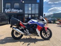 USED 2014 14 HONDA CBR500 R WITH GIVI QUICK RELEASE PANNIERS