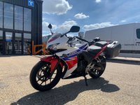 USED 2014 14 HONDA CBR500 R WITH GIVI QUICK RELEASE PANNIERS