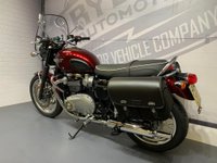 USED 2016 66 TRIUMPH BONNEVILLE T120 1200cc 1,346 MILES WITH TRIUMPH PANNIERS