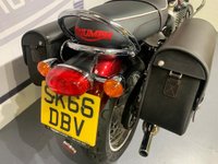USED 2016 66 TRIUMPH BONNEVILLE T120 1200cc 1,346 MILES WITH TRIUMPH PANNIERS