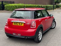 USED 2012 62 MINI HATCH ONE 1.6 ONE 3d 98 BHP 