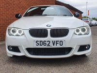 USED 2012 62 BMW 3 SERIES 2.0 318I SPORT PLUS EDITION 2d 141 BHP HEATED FULL BLACK LEATHER SEATS - SAT NAV - BLUETOOTH