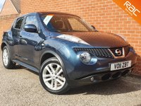 USED 2011 11 NISSAN JUKE 1.6 ACENTA SPORT 5d 117 BHP VERY LOW MILES - RAC WARRANTY