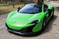 USED 2016 16 MCLAREN 650S 3.8 V8 SPIDER 2d INCREDIBLE CONDITION WITH REMARKABLE SPECIFICATION, INCLUDING LIFT, FULL PPF, CARBON INTERIOR, SPORTS EXHAUST AND MORE.