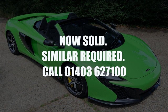 2016 16 Mclaren 650s 3.8 V8 SPIDER 2d