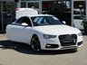 USED 2014 14 AUDI A5 2.0 TDI BLACK EDITION 2d 177 BHP Finished in IBIS WHITE with contrasting EBONY LEATHER HEATED SPORTS TRIM. This A5 is stylish, looks great and feels very well built. It has a plush interior with a sleek and attractive look. One of the most complete compact executive coupe on the market today. Features include, Bang and Olufsen Speakers, DAB Radio, 19" ALLOYS, Leather Heated Sports trim, B/Tooth, Rear Park Sensors and much more. Dealer serviced at 8871 miles, 16524 miles, 24238 miles and at 30710 miles.