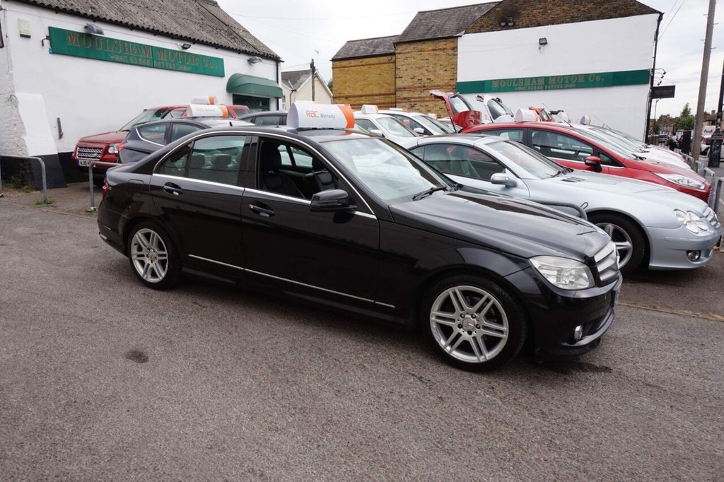 USED 2008 58 MERCEDES C-CLASS 2.1L C200 CDI SPORT 4d AUTO 135 BHP AUTO/DIESEL/HISTORY!!