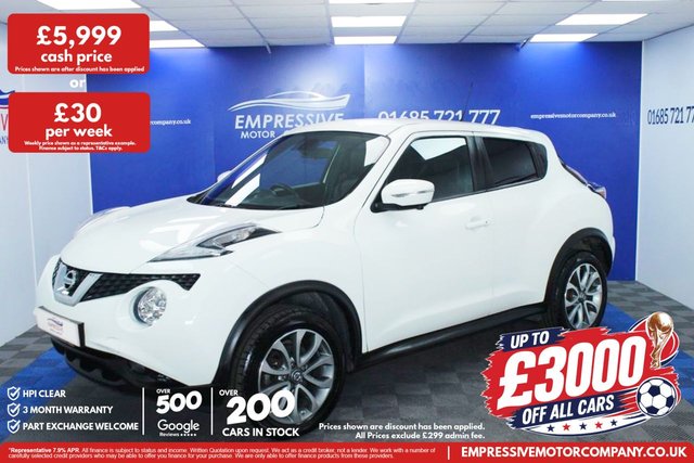 View our Nissan Juke 1.5 TEKNA DCI 5d 110 BHP