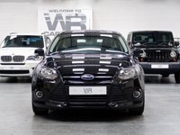 USED 2014 FORD FOCUS 1.6L ZETEC 5d AUTO 124 BHP LOW MILES + PARKING SENSORS