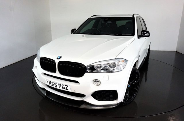 2016 66 BMW X5 3.0 XDRIVE30D M SPORT 5d-MINERAL WHITE-7 SEATS-BLACK DAKOTA LEATHER-20